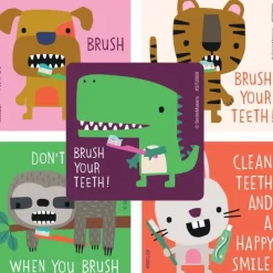 Clean Teeth Animals Stickers