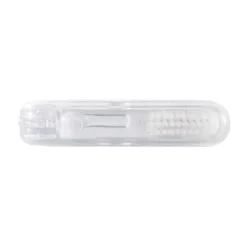 Clear Folding Travel Toothbrushes
