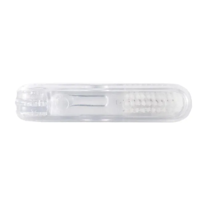 Clear Folding Travel Toothbrushes