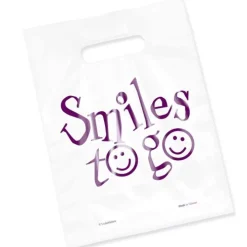 Clear Smiles To Go Bags