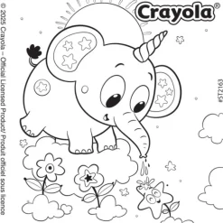 Color-Your-Own Crayola Stickers