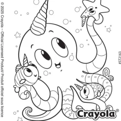 Color-Your-Own Crayola Stickers