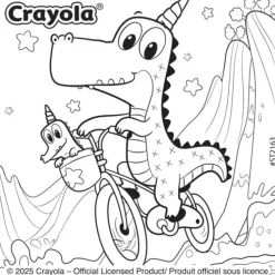 Color-Your-Own Crayola Stickers