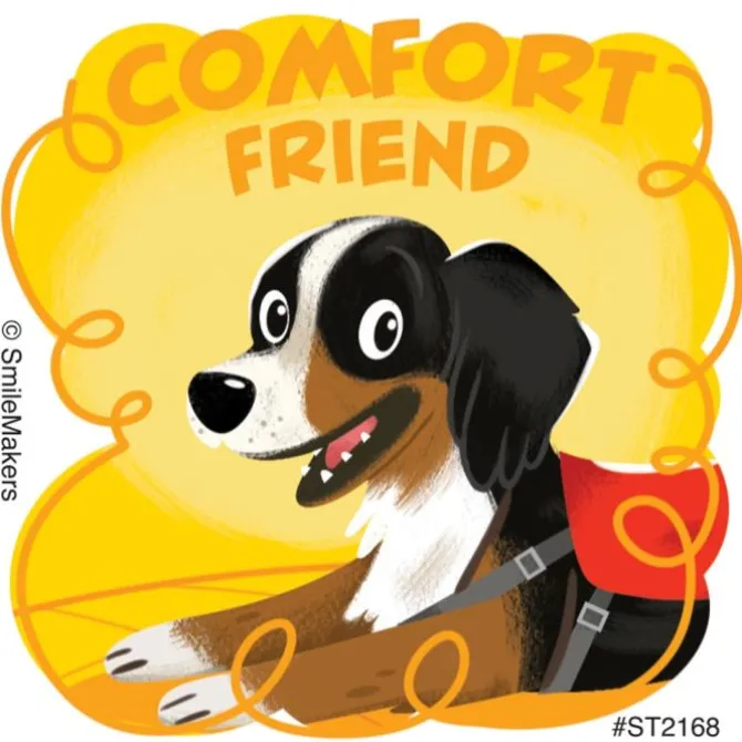 Comfort Friend Stickers