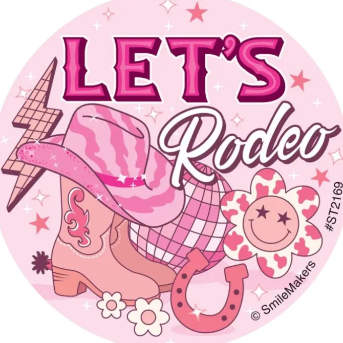 Cowgirl Disco Stickers