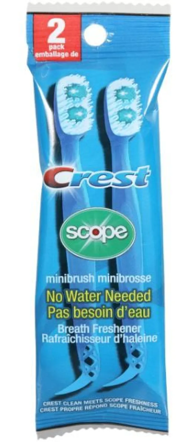 Crest-Scope Outlast 2-pack Minibrush Breath Fresheners