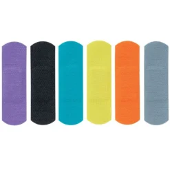 Curad® Assorted Fabric Strip Antibacterial Bandages