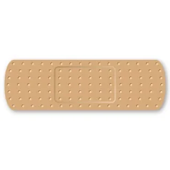 Custom Bandage Shaped Magnets