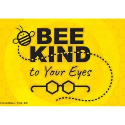 Custom Bee Kind Vision Recall Cards
