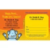 Custom Braces Monkey Appointment Cards