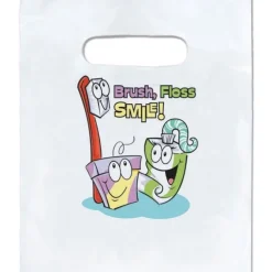 Custom Brush, Floss, Smile Bag