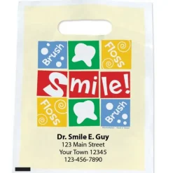 Custom Brush, Floss, Smile Bags