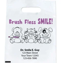 Custom Brush Floss Smile Bags