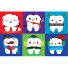 Custom Christmas Teeth Recall Cards