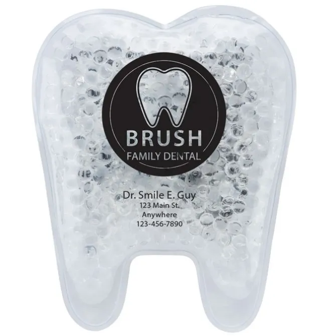 Custom Clear Tooth Hot/Cold Packs