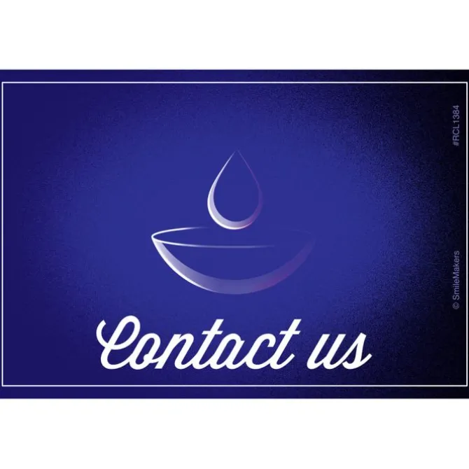 Custom Contact Us Eyecare Recall Cards