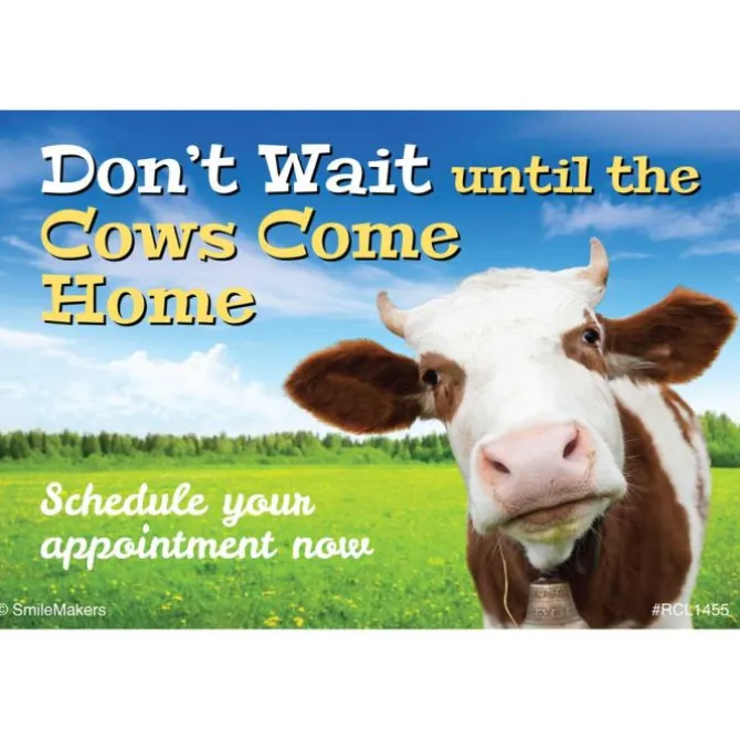 Custom Cows Come Home Recall Cards