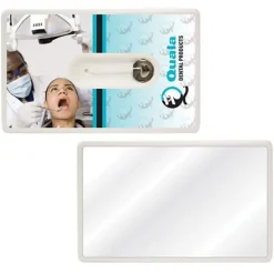 Custom Credit Card Dental Floss with Mirror