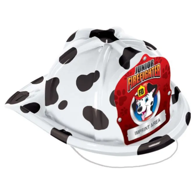 Custom Dalmatian Jr Firefighter Hats