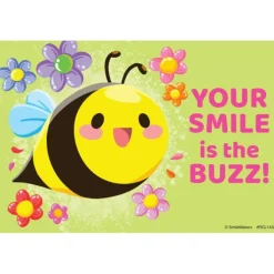 Custom Dental Bee Recall Cards