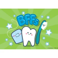 Custom Dental BFFs Recall Cards