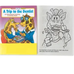 Custom Dentist Coloring Books