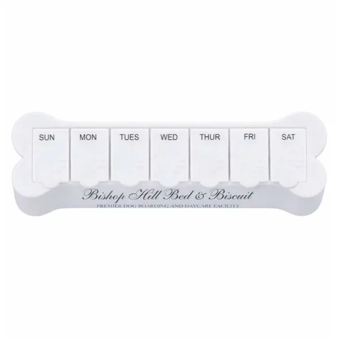 Custom Dog Bone Pillboxes