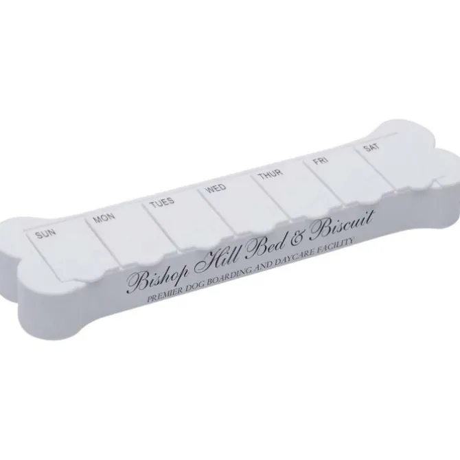 Custom Dog Bone Pillboxes
