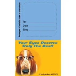 Custom Dogs Eyecare Appointment Cards