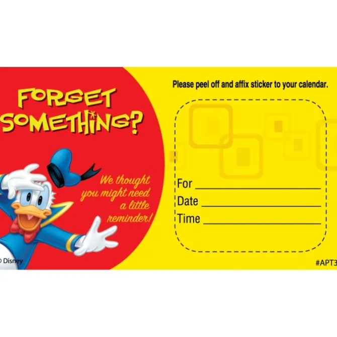 Custom Donald Forget Something? Appointment Cards