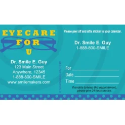 Custom Eye Care For You Appointment Cards