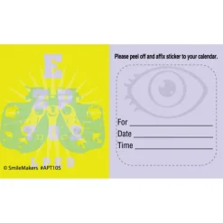 Custom Faded Eyecare Appointment Cards