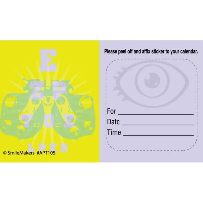 Custom Faded Eyecare Appointment Cards