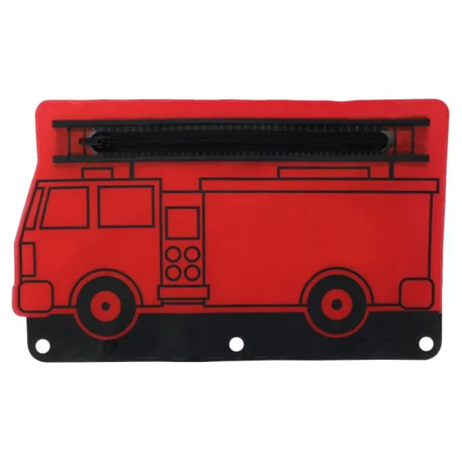 Custom Fire Engine Pencil Pouches