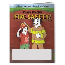 Custom Fire Safety Coloring Books
