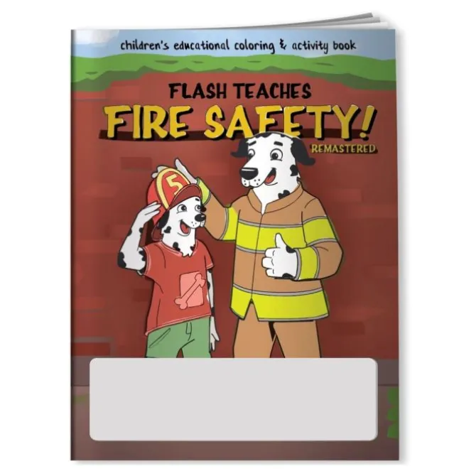 Custom Fire Safety Coloring Books