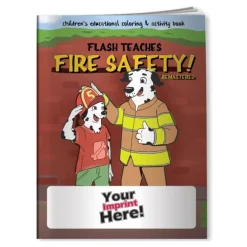 Custom Fire Safety Coloring Books
