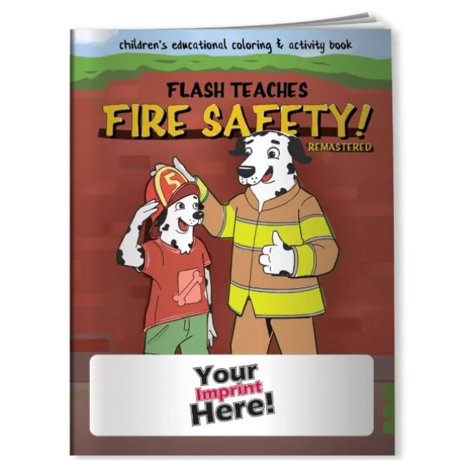 Custom Fire Safety Coloring Books