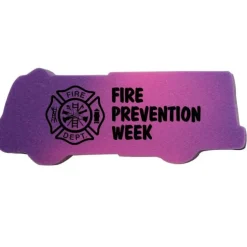 Custom Firetruck Mood Change Erasers