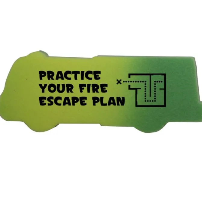 Custom Firetruck Mood Change Erasers