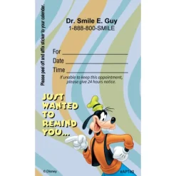 Custom Goofy Reminder Appointment Cards