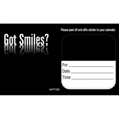 Custom Got Smiles? Appointment Cards
