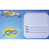 Custom Great Eye Care Glasses Sticker Appointment Cards