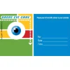 Custom Great Eye Care Sticker Appointment Cards