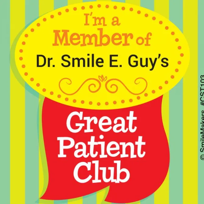 Custom Great Patient Club Stickers
