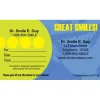 Custom Great Smiles Appointment Cards