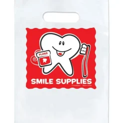 Custom Happy Tooth Smile Supply Bags