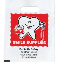 Custom Happy Tooth Smile Supply Bags