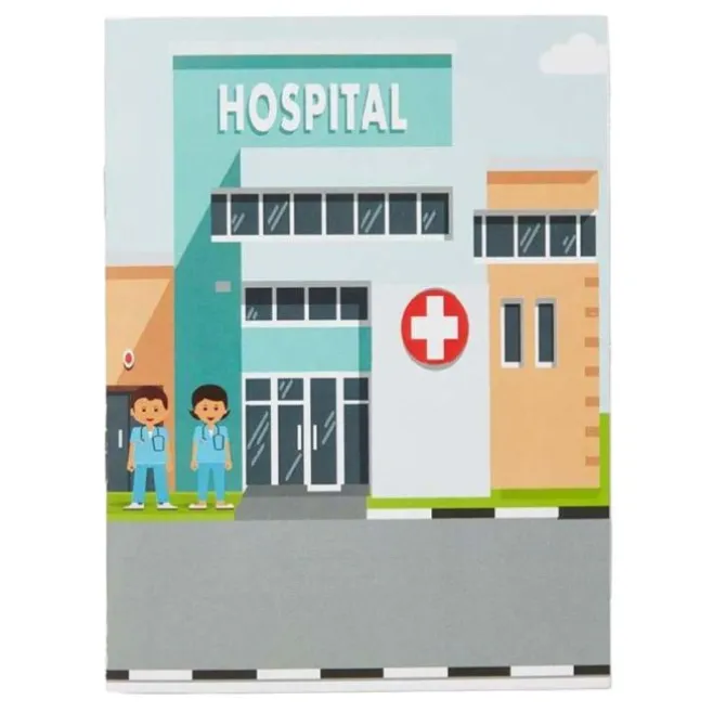 Custom Hospital Reusable Sticker Activity Books