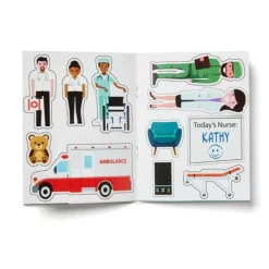 Custom Hospital Reusable Sticker Activity Books